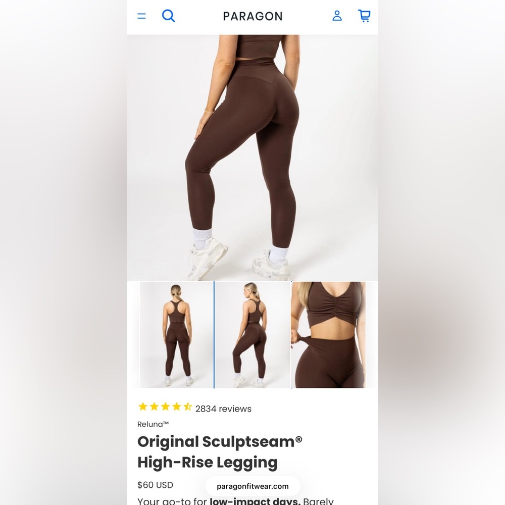 Paragon Sculptseam High Rise Leggings